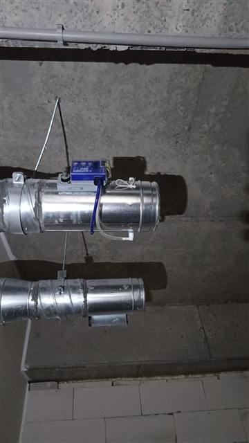 Havalandırma damper motoru elektrik bağlantısı